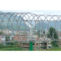 China Hot Dipped Galvanized Concertina Cross Type Razor Barbed Wire Supplier